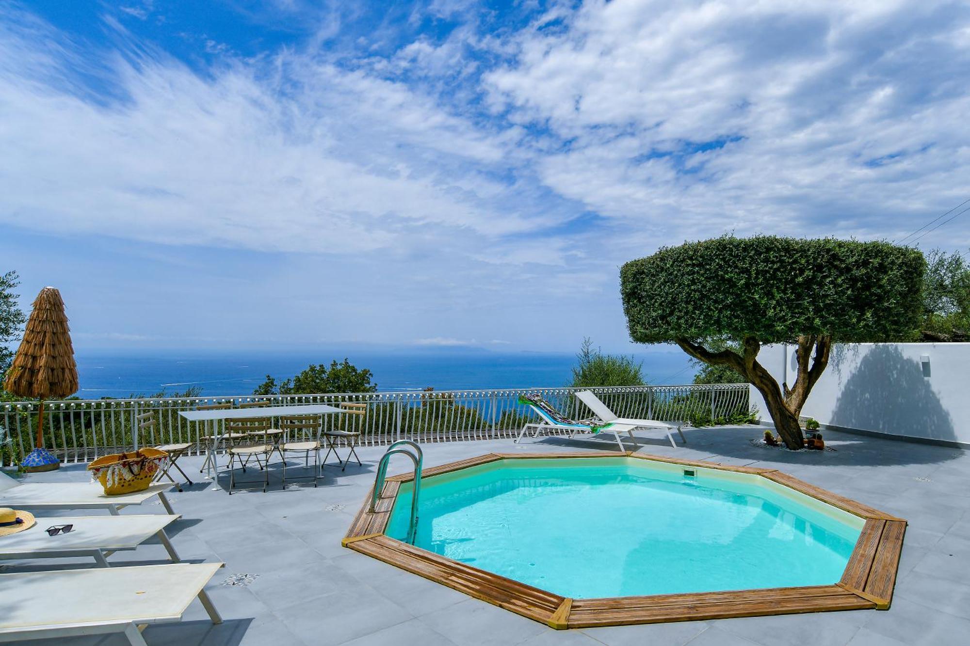 Villa Venus In Penisola Sorrentina Маса Лубрензе Екстериор снимка