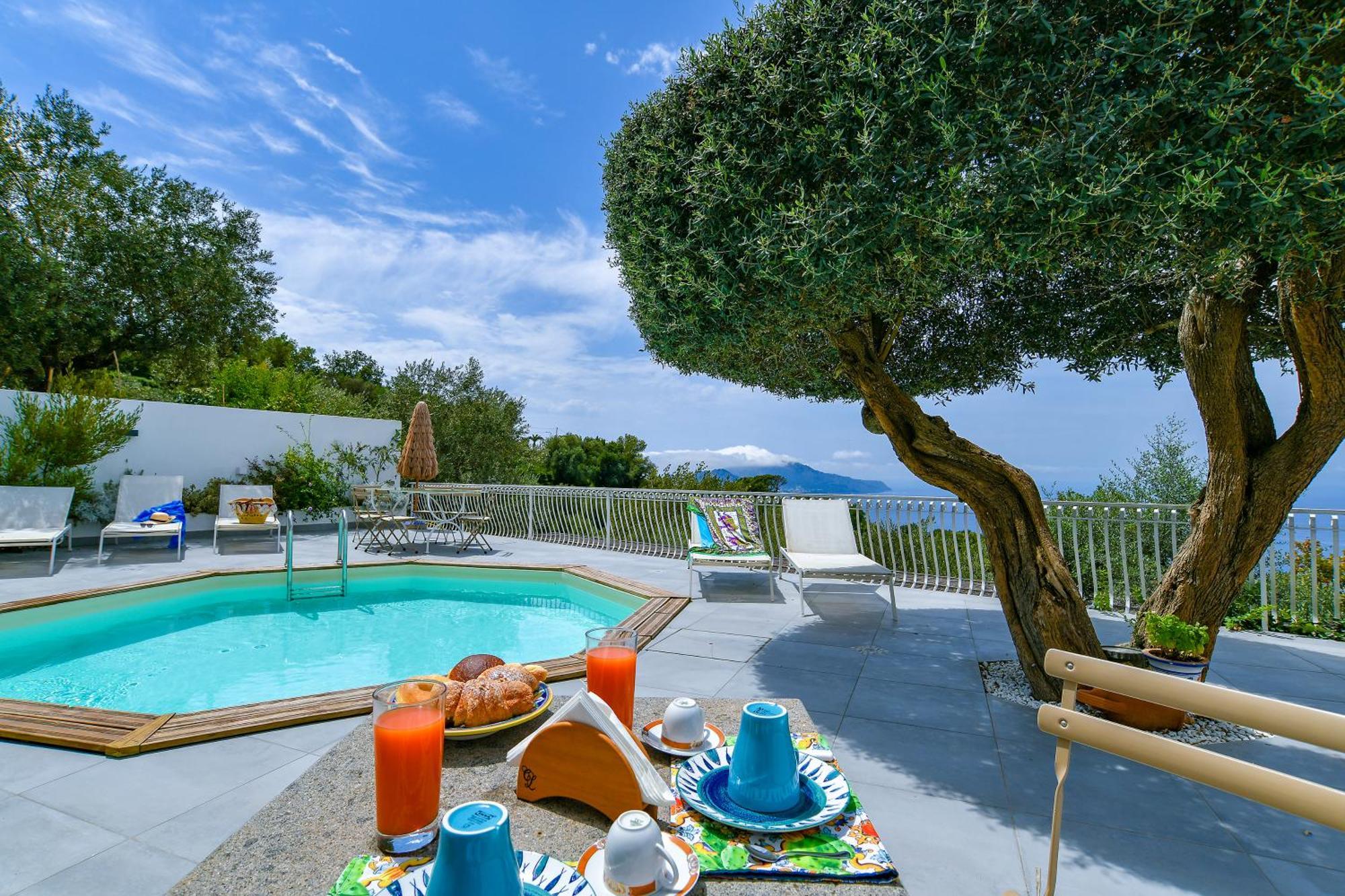 Villa Venus In Penisola Sorrentina Маса Лубрензе Екстериор снимка