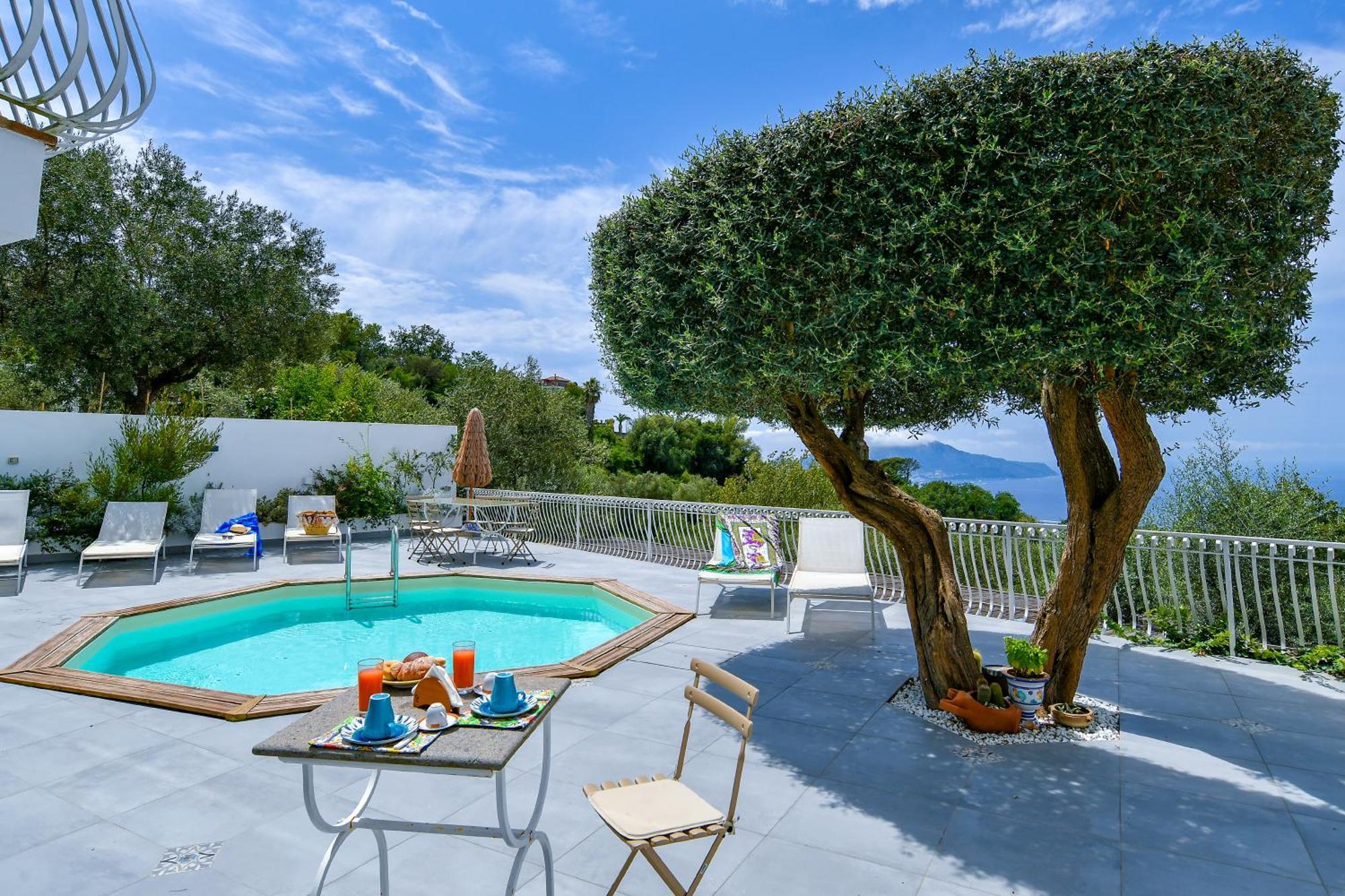 Villa Venus In Penisola Sorrentina Маса Лубрензе Екстериор снимка